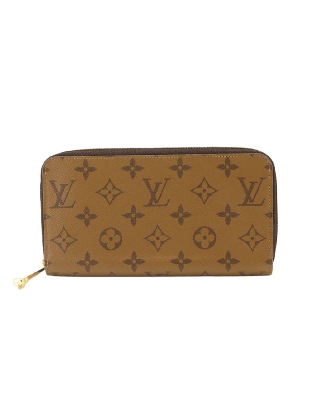Louis Vuitton Monogram Reverse Zippy Wallet Zip Around
